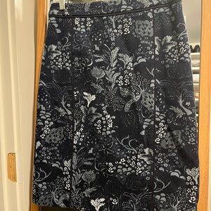 Ann Taylor Floral Pencil Skirt